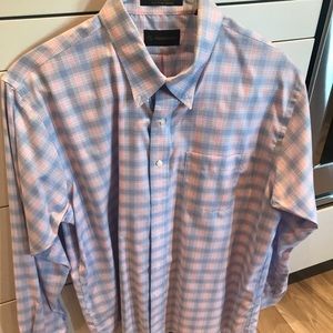 100% Cotton Allen Edmonds Wrinkle Free Button Down